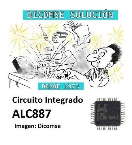 Dicomse Circuito Integrado Alc887 887 Qfp48 0