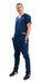 Ambo Medico Hombre Spandex Terzo Diseño Liso Marino Spx 0