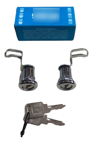 Chevy Coupé Door Cylinder Set with 2 Keys 0