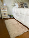 Luxurious Long-Haired Leather Rug 1m x 0.50m 3