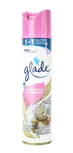 2 Odorizador Perfume Glade Purificador 360ml 0