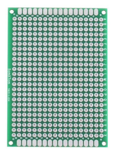 Pcb Placa Protoboard Doble 5x7 Cm Prototipo Fr4 Itytarg 0