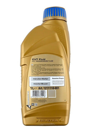 Lubricante Ravenol Atf +4 1l. Fiat/jeep Sintetico 1