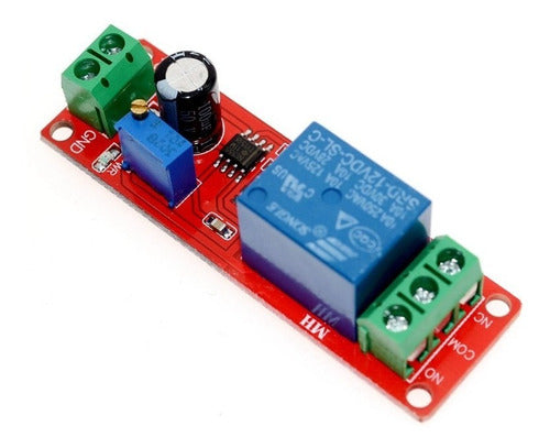 Modulo Ne555 Timer Temporizador Relay Dc 12v Delay 0 A 10 0