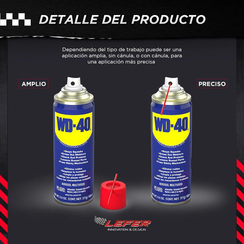 Wd-40 Lubricante Multiuso Antioxido 311g  Pack X 3 Unidades 3