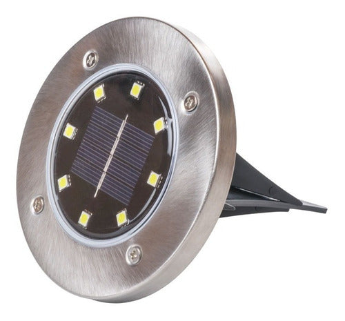 Solar Ground Lamp with 8 LED Lights for Garden 0