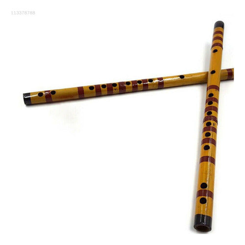 Dizi Bamboo Soprano Flute in F - 47 cm 2