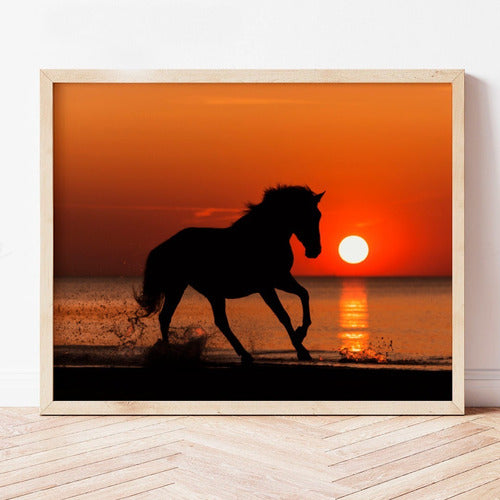 Horses Photos Picture Frame Various Models 2