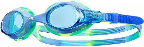 TYR Blue Unisex Swimming Goggles 0