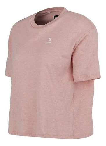 Topper Women's Oversize Basic Peach T-Shirt 0
