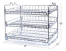 Organizador De Bastidores Apilable, Almacenamiento Para 36 L 1