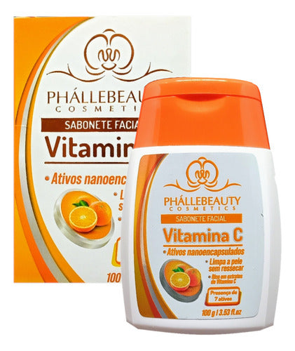 Sabonete Facial Vit C Ph0738 Phallebeauty J 0