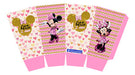 Diseño Kit de Cumpleaños Minnie Dorada Kit Impreso Personalizado P/15 Niños 5