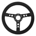 C-Force Detroit 355 Mm Suede Sports Steering Wheel 0