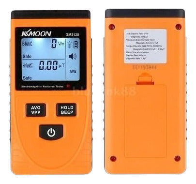 Generic Digital LCD Electromagnetic Radiation Detector Dosimeter 1