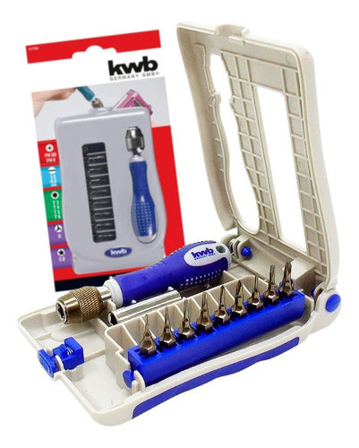 Juego Kit Set 11 Micro Puntas Precision Destornillador Kwb 0