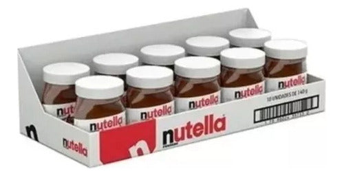 Kit Com 10 Nutellas 140g 0