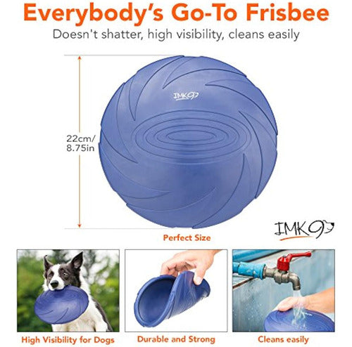 Frisbee - Juguete Para Perros  Frisbee De Goma 1