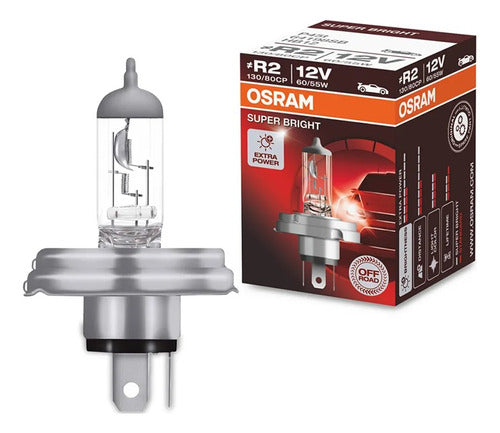 64198sb- Lampara Osram H4 12v 60/55w Superbright- Unidad 0