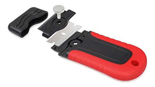 Gomake Razor Blade Scraper with Lock and Safety Cap 4