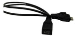 Cable 30cm Doble Mirco Usb Carga Y Splitter 1