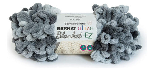 Bernat Alize Manta, 2 Pack, Slate Grays 2 Pack 1