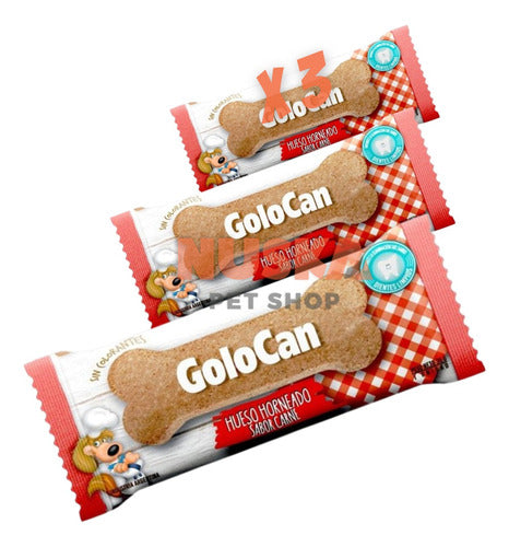 Golocan Beef Flavor Bone X 38 Gr X 3 Units Nuska 0