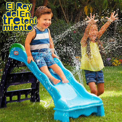 Tobogán Little Tikes Plegable C/ Agua Infantil N1 Usa El Rey 7