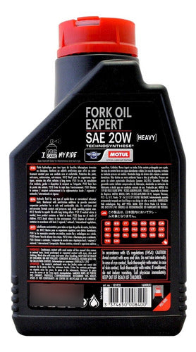 Óleo Garfo Bengala Motul Fork Oil Expert Heavy 20w 1litro 2