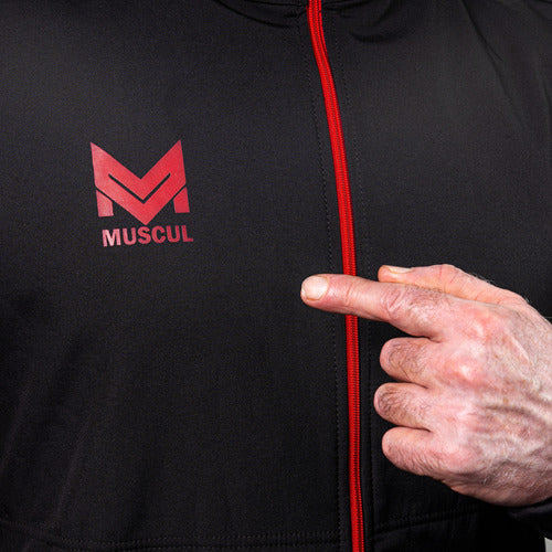 Waterproof Neoprene Thermal Micro Polar Jacket by Muscul 18