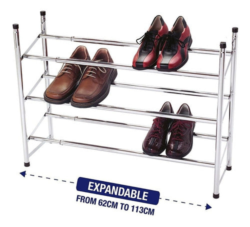 Expandable Stackable 15 Pairs Shoe Rack Organizer Furniture 2