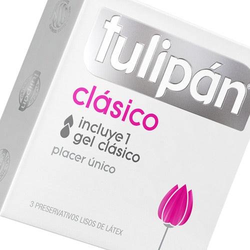 Tulipán Latex Classic Condoms 6 Boxes x3u Discreet 5