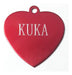 Heart-Shaped Pet ID Tags 3