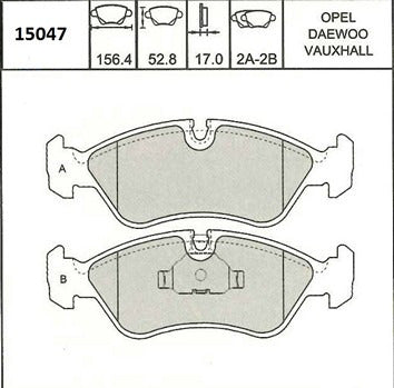 Pastillas Freno Del Bremsi Chevrolet Vectra 00-05 0