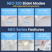 Luxe Bidet Neo 320 With Cold and Hot Water 2