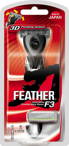 Afeitadora Feather F3  Barbero Original Japón 1