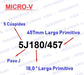 Micro-V Belt 5J230/5J585 x5 Cusps Pix 1