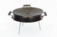 RM Churrasqueras Original Plow Disc Paella Pan Ø50/54 with Double-Sided Lid 2