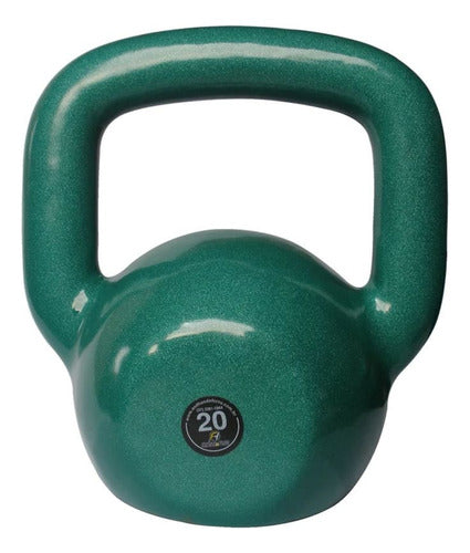 Kettlebell Emborrachado Treinamento Funcional Fitness 20,0kg 0