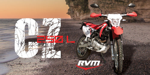 RVM Goma Roce De Cadena Para Moto CZ 250 L 5