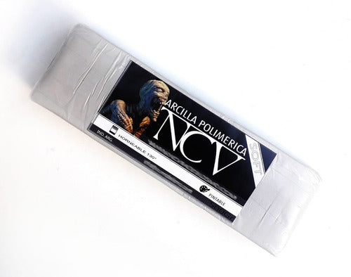 NCV New! Polymer Clay Soft Gray 500g Bakeable! 1