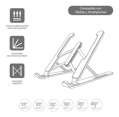 Skyway Mini Foldable Table Stand for Cell Phone/Tablet 2