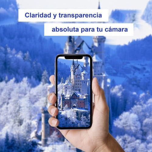 Vidrio Templado Para Cámara Compatible Con iPhone 15 + Plus 2