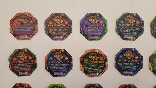 Lote 31 Tazos Dinosaurios Dino Prehistórico Ganador Pepsico 6