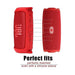 Funda De Silicona Con Correa Para Jbl Charge 5 Rojo 1