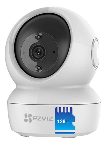 Camara Seguridad Domo Wifi Full Hd 360 Ezviz + Memoria 128gb 0