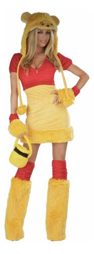 V&V Winnie Pooh Costume Adult and Child Women 0