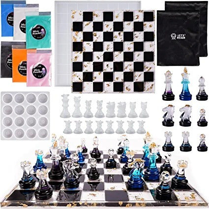 Let's Resin Chess Molds for Resin Casting 0