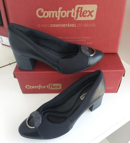 Comfortflex Black Women's Shoes 1