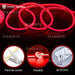 Flexible Fixed Color Outdoor Neon LED Strip Light 1m 15